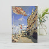 Hotel des Roches Noires, Trouville van Claude Mone Kaart (Staand voorkant)