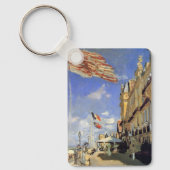 Hotel des Roches Noires, Trouville van Claude Mone Sleutelhanger (Voorkant)