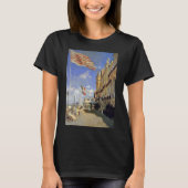 Hotel des Roches Noires, Trouville van Claude Mone T-shirt (Voorkant)