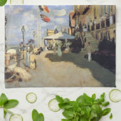 Hotel des Roches Noires, Trouville van Claude Mone Theedoek (Gevouwen)