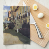 Hotel des Roches Noires, Trouville van Claude Mone Theedoek (Quarter Fold)