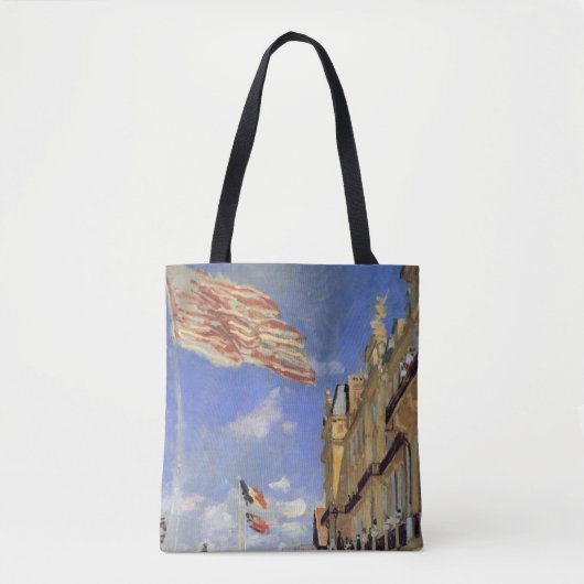 Hotel des Roches Noires, Trouville van Claude Mone Tote Bag (Voorkant)