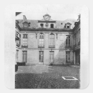 Hotel du Grand Veneur in Parijs, 60 rue de la Pari Vierkante Sticker