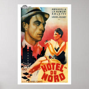 Hotel du Nord 1938 Film POSTER PRINT A1 30s Cult