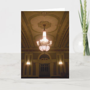 “Hotel Duluth Kroonluchter” Beterschapkaart Kaart