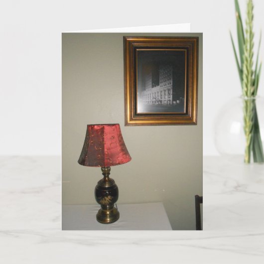 "Hotel Duluth Tafelsetting" Hallowe’en Kaart (Voorkant)