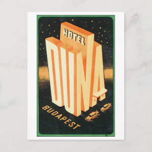 Hotel Duna, Boedapest Briefkaart