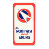 hotel- en reisticker etiket (Voorkant)