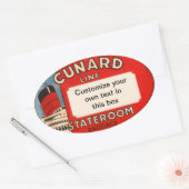 hotel- en reisticker ovale sticker (Envelop)
