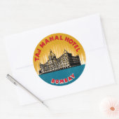  hotel- en reisticker ronde sticker (Envelop)