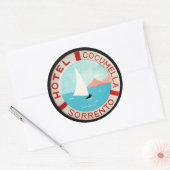  hotel- en reisticker ronde sticker (Envelop)