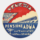  hotel- en reisticker ronde sticker (Voorkant)