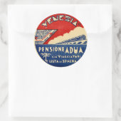  hotel- en reisticker ronde sticker (Tas)