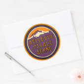  hotel- en reisticker ronde sticker (Envelop)