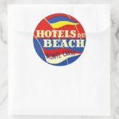  hotel- en reisticker ronde sticker (Tas)