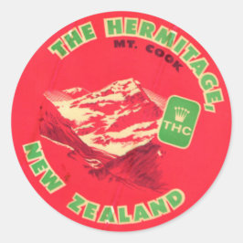  hotel- en reisticker ronde sticker