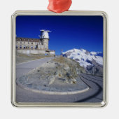hotel- en trailhotel Kulm, Gornergrat, Zermatt, Metalen Ornament (Voorkant)