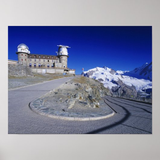 hotel- en trailhotel Kulm, Gornergrat, Zermatt, Poster (Voorkant)