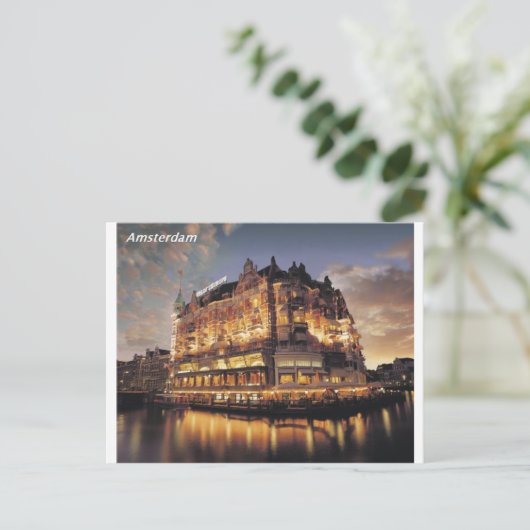 Hotel-Europa-Amsterdam-Nederland-[kan.k] Briefkaart (Staand voorkant)