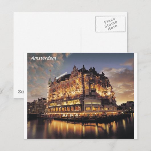 Hotel-Europa-Amsterdam-Nederland-[kan.k] Briefkaart (Voorkant / Achterkant)