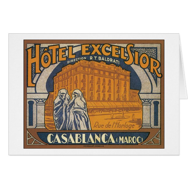 Hotel Excelsior Casablanca (Voorkant Horizontaal)