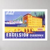 Hotel Excelsior Dubrovnik Poster (Voorkant)