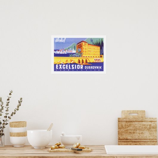 Hotel Excelsior Dubrovnik Poster (Keuken)