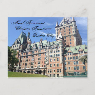 Hotel Fairmont Chateau Frontenac Quebec Briefkaart