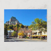 Hotel Frontenac High boven Quebec City Briefkaart (Voorkant)