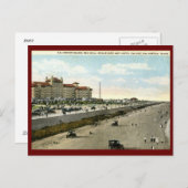 Hotel Galvez, Galveston, Texas 1924 Briefkaart (Voorkant / Achterkant)