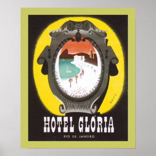 Hotel Gloria Rio de Janeiro (canvas) Poster (Voorkant)