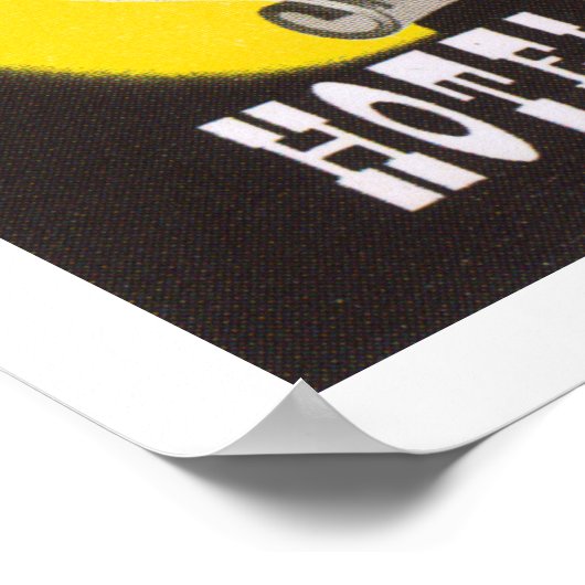 Hotel Gloria Rio de Janeiro (wit) Poster (Hoek)