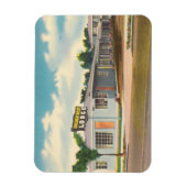 hotel, Golden West Lodge Motel Magneet (Verticaal)