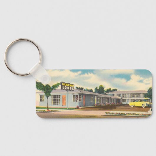  hotel, Golden West Lodge Motel Sleutelhanger (Achterkant)