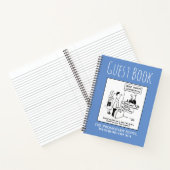 Hotel Guest Book met accommodatienaam Notitieboek (Binnen)