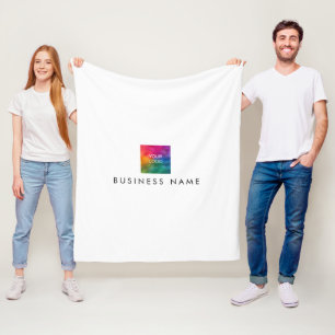 Hotel Guest House Motel Hostel Logo Hier eenvoudig Fleece Deken