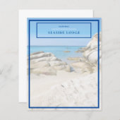 Hotel Guest house vakantie foto briefpapier papier (Voorkant / Achterkant)