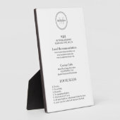  Hotel Guest Wifi and rules hospitality Business  Fotoplaat (Zijkant)