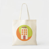 Hotel Icon Canvas tas (Voorkant)