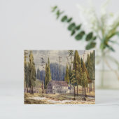 Hotel in de Grove of Mamoth Trees Briefkaart (Staand voorkant)