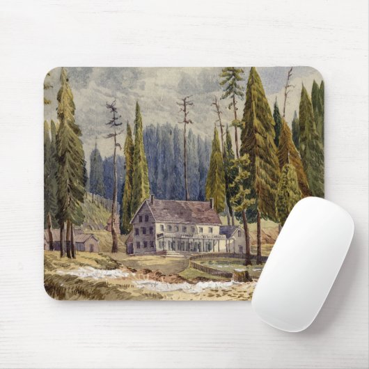 Hotel in de Grove of Mamoth Trees Muismat (Met muis)