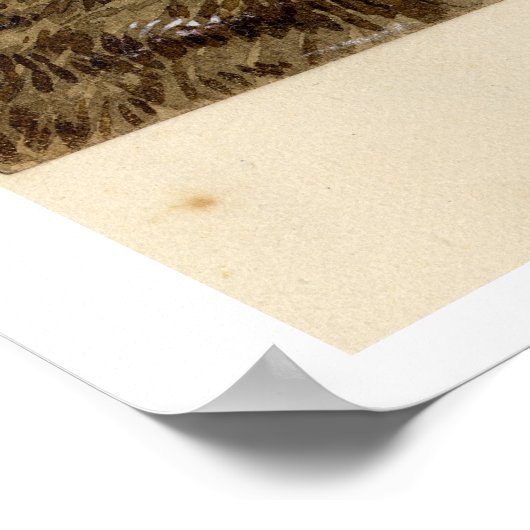 Hotel in de Grove of Mamoth Trees Poster (Hoek)