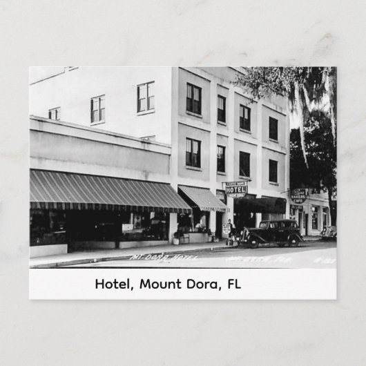 Hotel in Mount Dora, FL Briefkaart (Voorkant)