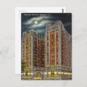 Hotel in Richmond, Virginia Briefkaart (Voorkant / Achterkant)