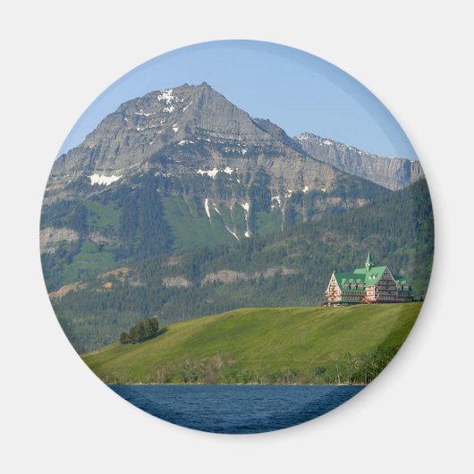 Hotel in Waterton Lakes National Park Prince of Wa Magneet (Voorkant)