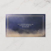 Hotel, Inn, Water, Land Inn, Blauw Visitekaartje (Achterkant)