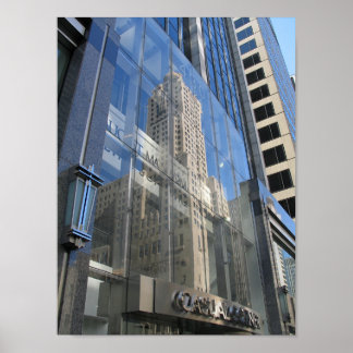 Hotel Inter-Continental vs. 430 N Michigan Ave Poster