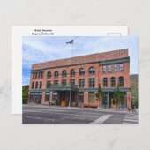 Hotel Jerome, Aspen, Colorado Briefkaart (Voorkant / Achterkant)