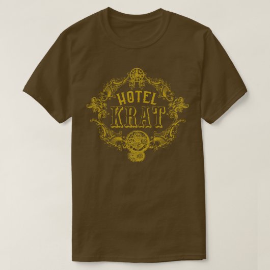 Hotel Krat T-shirt (Design voorkant)