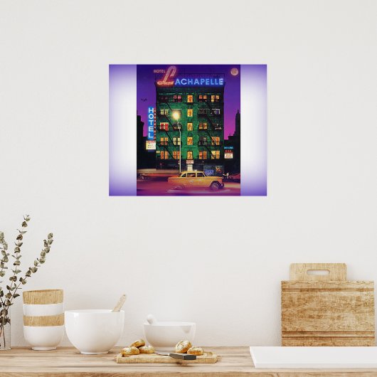 Hotel LaChapelle Poster (Keuken)